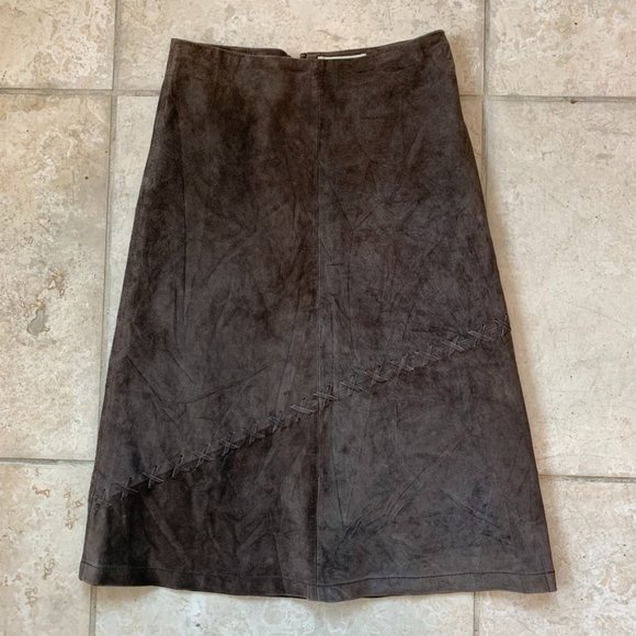Sorbe Leather Midi Dress - Picture 1 of 4